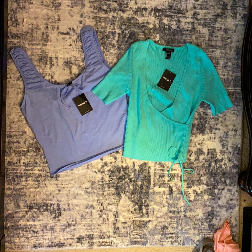 2 Forever 21 tops